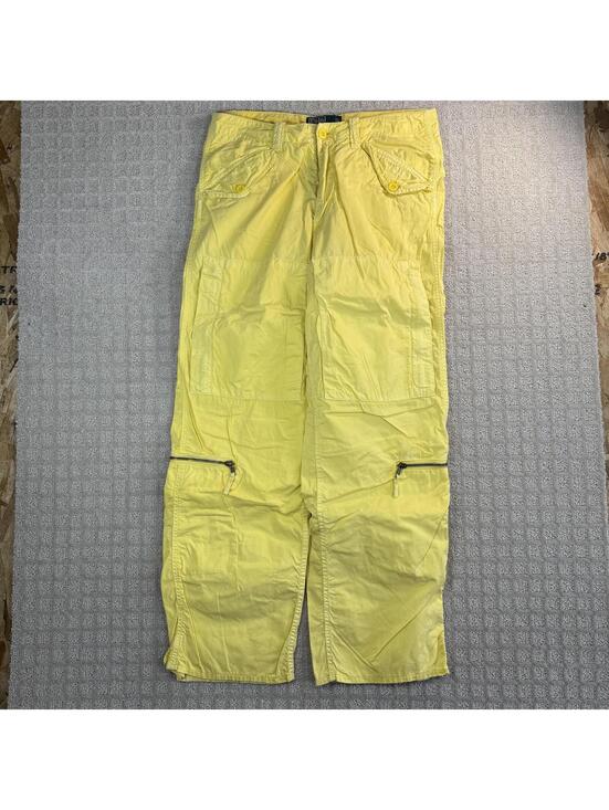 Ralph Lauren Other - vintage polo ralph lauren yellow cargo pants 32
